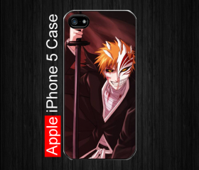 iPhone 5 Case,kurosaki ichigo #1, Black Case
