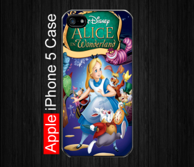 iPhone 5 Case,Alice in Wonderland #3 iPhone 5 Case, Black Case
